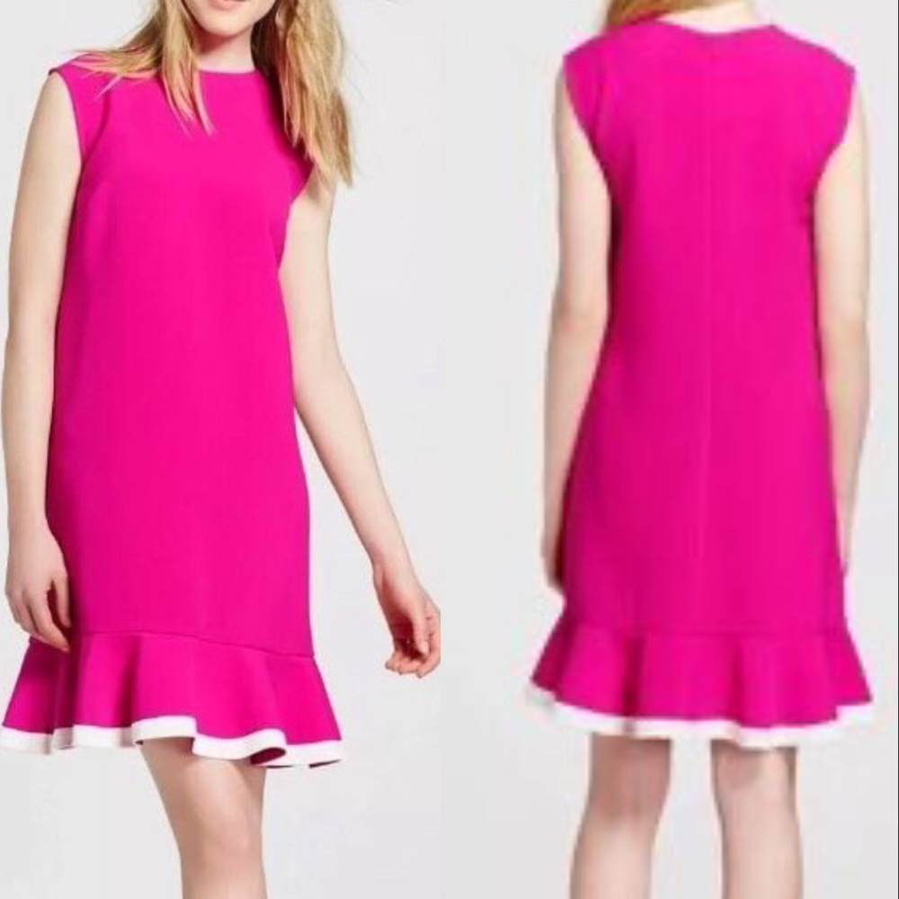 VICTORIA BECKHAM for target Pink Sleeveless Dress size 1X